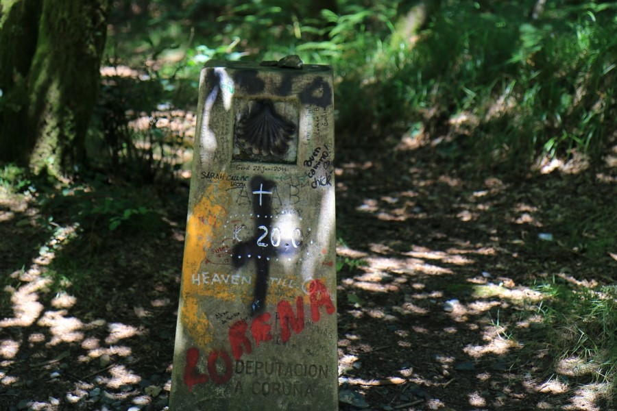 camino de santiago 카미노 데 산티아고 # 4일째-이어지는 길..Arzua ~ Lavacolla 28.3 km...2014.7.21 관련 이미지 19