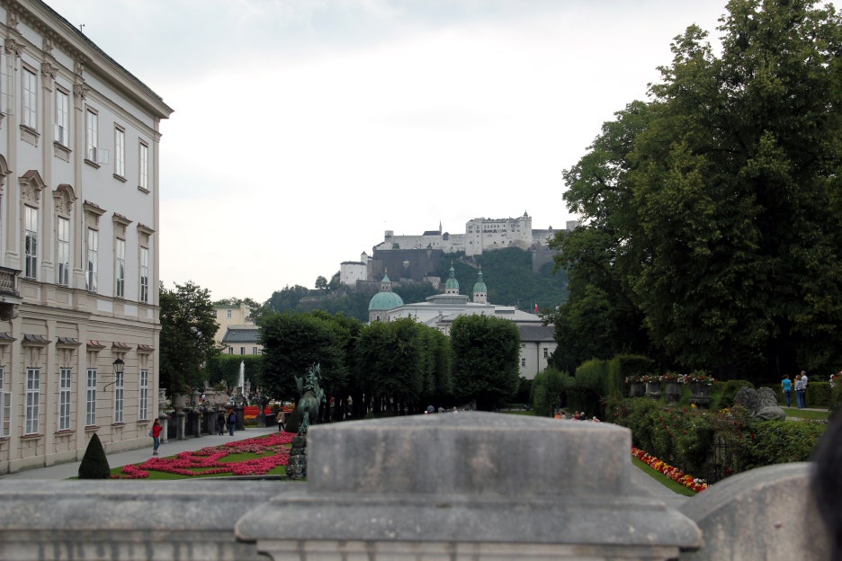 salzburg 미라벨 궁전에서 바라본 호헨잘츠부르크성채 관련 이미지 1
