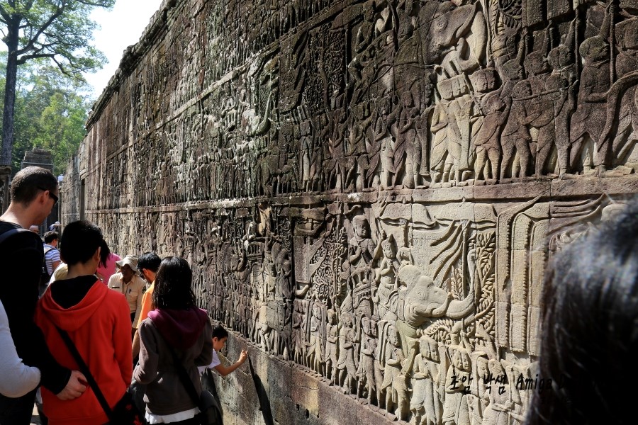 <캄보디아/앙코르와트 자유여행> 3박5일 두근두근!! - Bayon 바이욘사원 #2 /Angkor Thom 앙코르 톰 : 둘쨰날 (2013.12.20 ) 관련 이미지 3