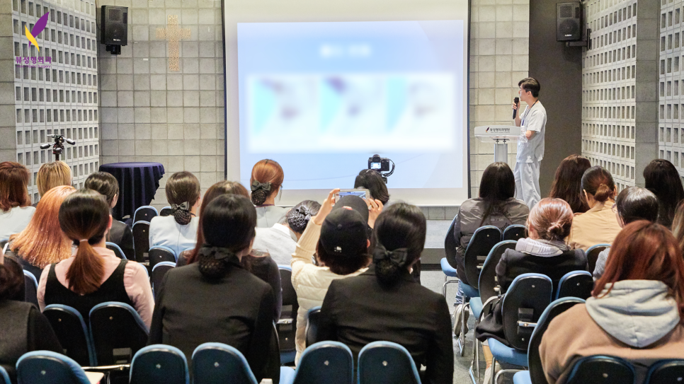 김정민 원장님 눈성형 직원 교육 현장 관련 이미지 5
