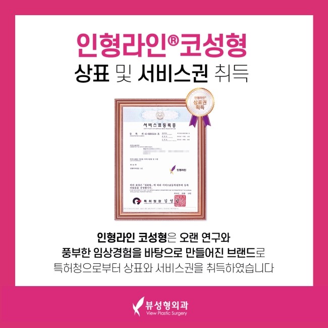 얼굴의 비율과 균형, 조화를 이루는 코성형 관련 이미지 6