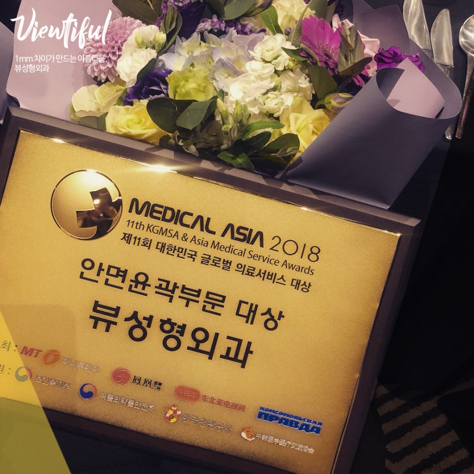 메디컬아시아 2018 의료서비스 대상 뷰성형외과 관련 이미지 4