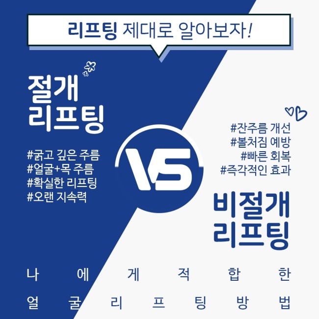 실리프팅 VS 안면거상술, 피부 상태에 맞는 맞춤리프팅 관련 이미지 3