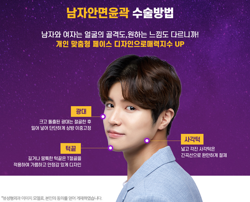 남자안면윤곽수술 개성을 살려서 관련 이미지 4
