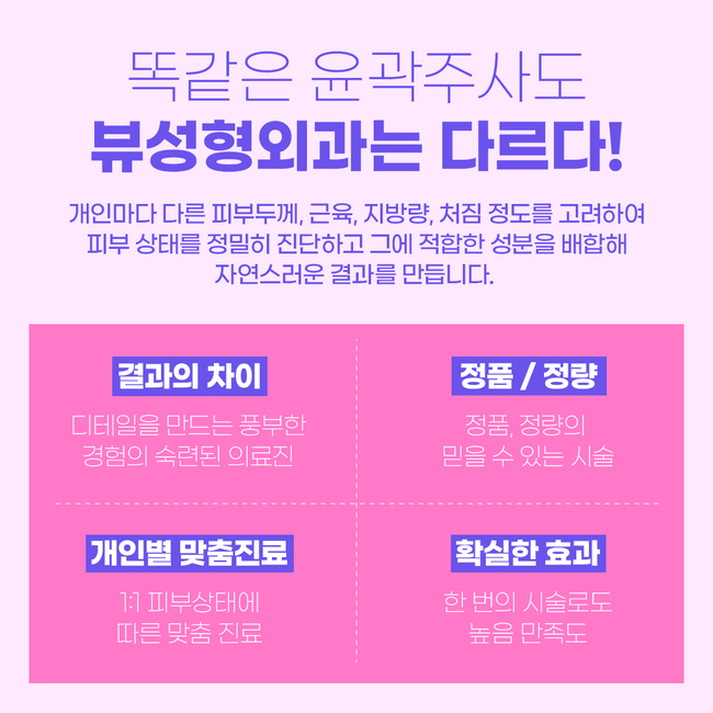 윤곽주사 후기 갸름하게 변화된 비결은 뷰성형외과 관련 이미지 2