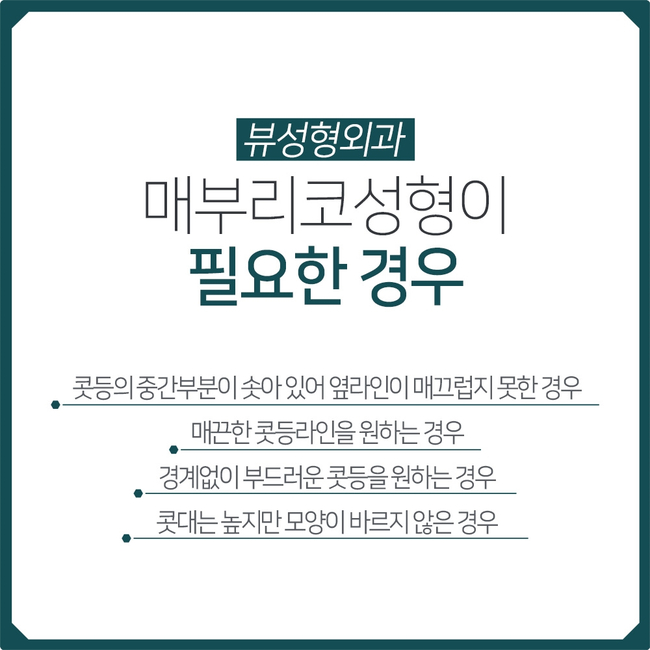 뷰성형외과 매부리코교정, 포인트는? 관련 이미지 5