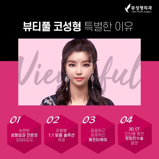 얼굴의 비율과 균형, 조화를 이루는 코성형 관련 이미지 13