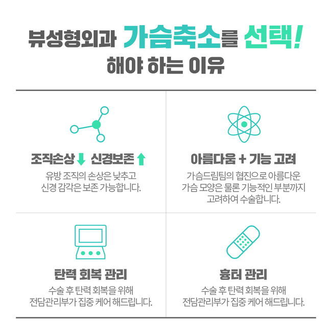 가슴축소수술 찾는다면 뷰성형외과 뿐이야 관련 이미지 3