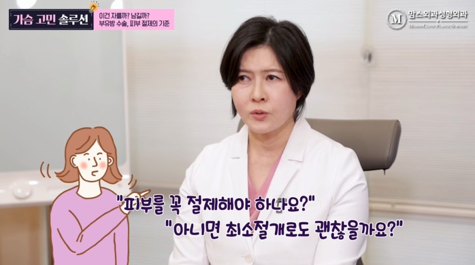 부유방 수술, 피부 절제의 기준! 관련 이미지 2
