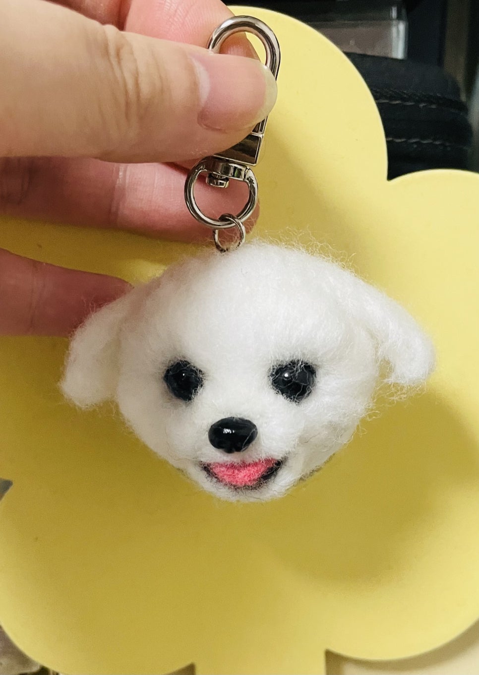 강아지 키링 만들어줬어요 ㅎㅎ 관련 이미지 1