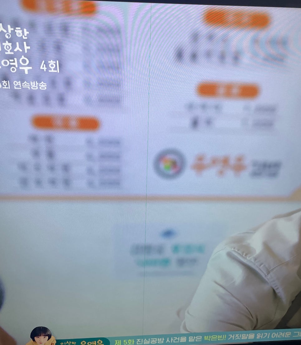 TV에 세로줄이 생겼어요ㅠ 관련 이미지 1