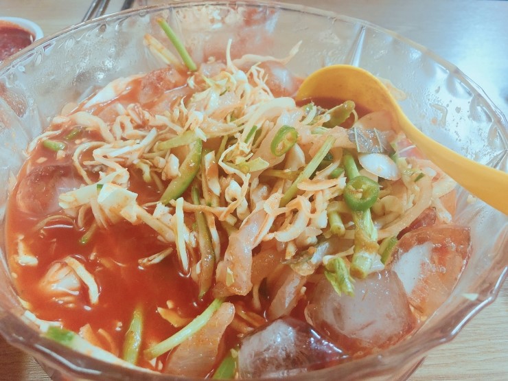 날씨가 추워졌지만 물회는 넘 맛있어요 관련 이미지 1