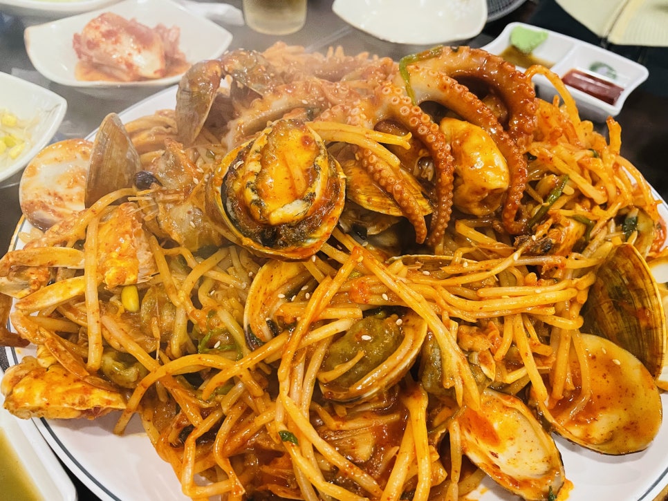 The seafood steamed dish was chewy! image 1