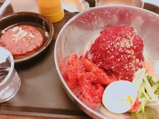 회냉면 떡갈비 찰떡! 관련 이미지 1