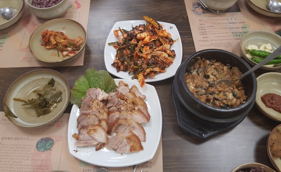 우렁강된장 쌈밥정식 챱챱 관련 이미지 1