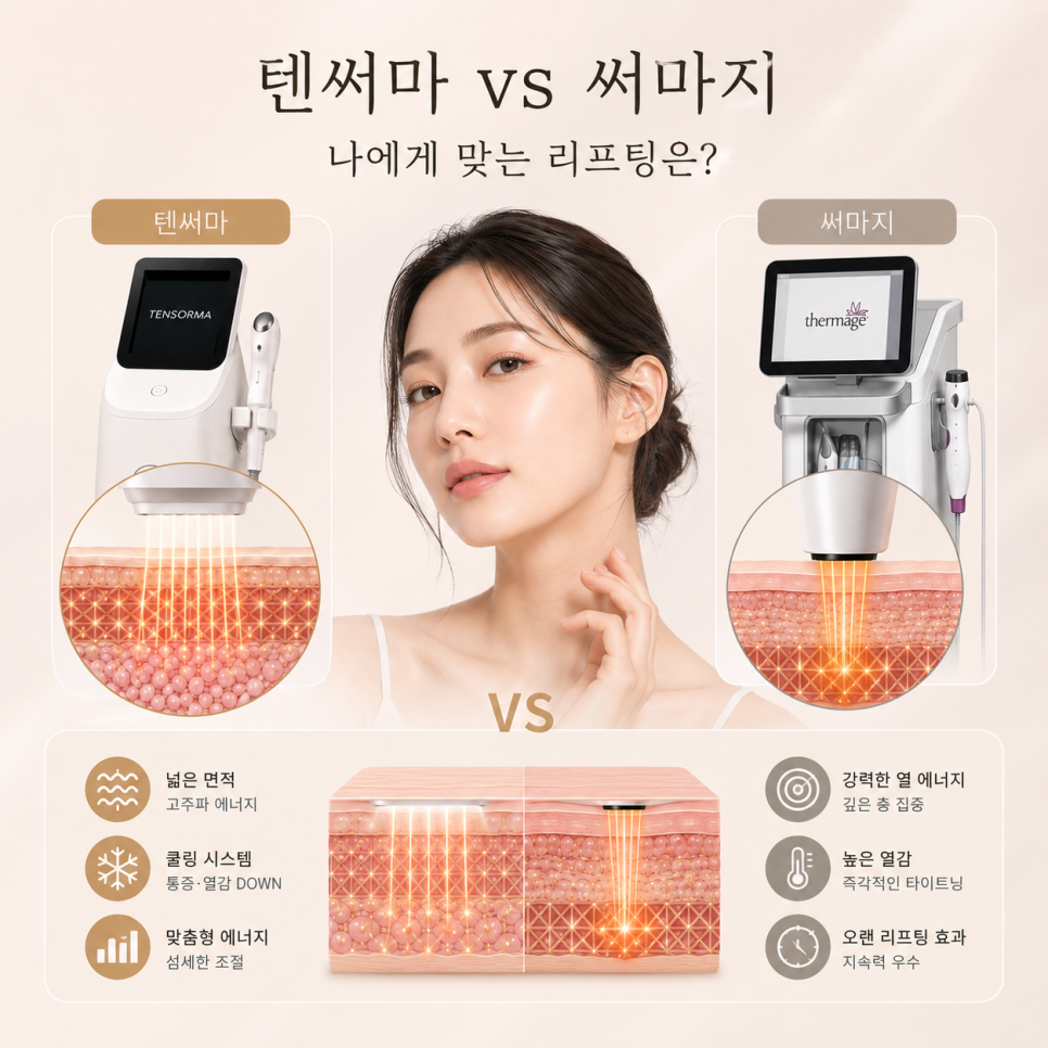 Jamsil Lifting Dermatology Clinic | TenTherma Lifting Effects and Pain vs. Thermage image 5