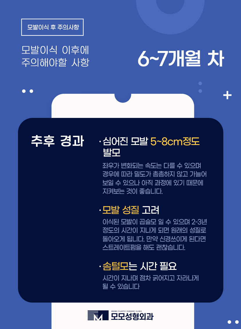 모발이식후주의사항과 관리 방법 관련 이미지 9