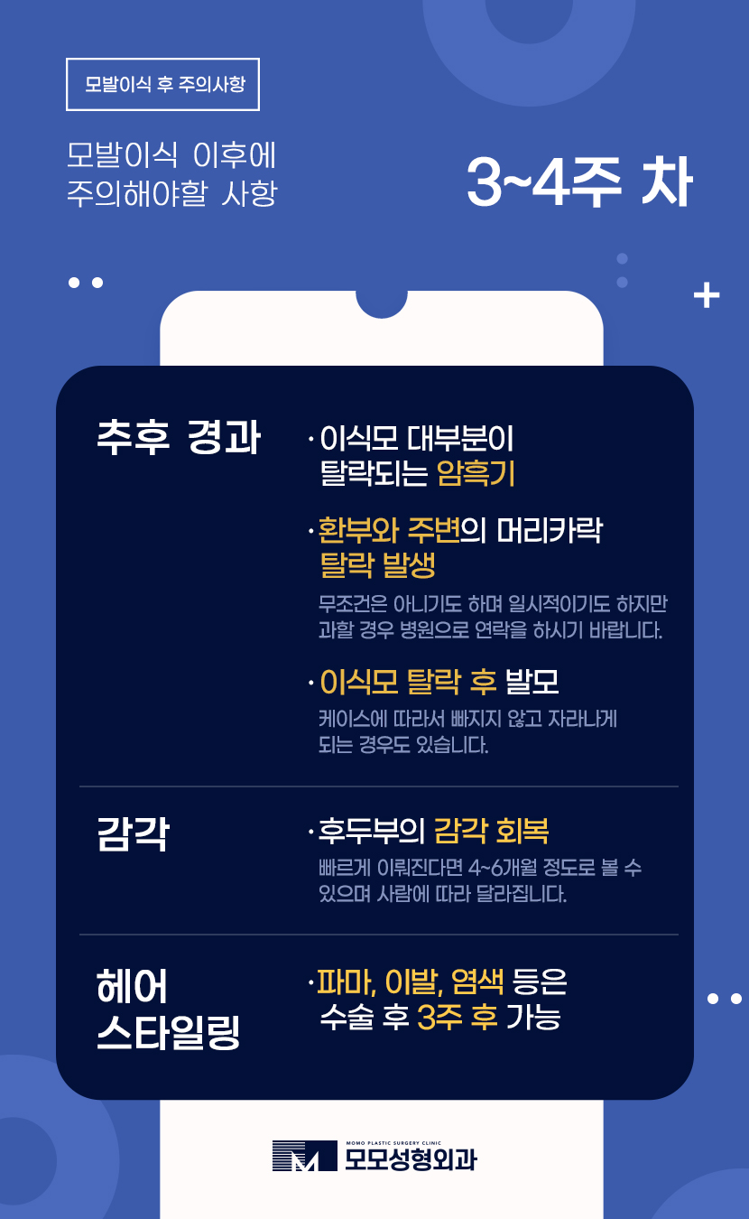 모발이식후주의사항과 관리 방법 관련 이미지 6