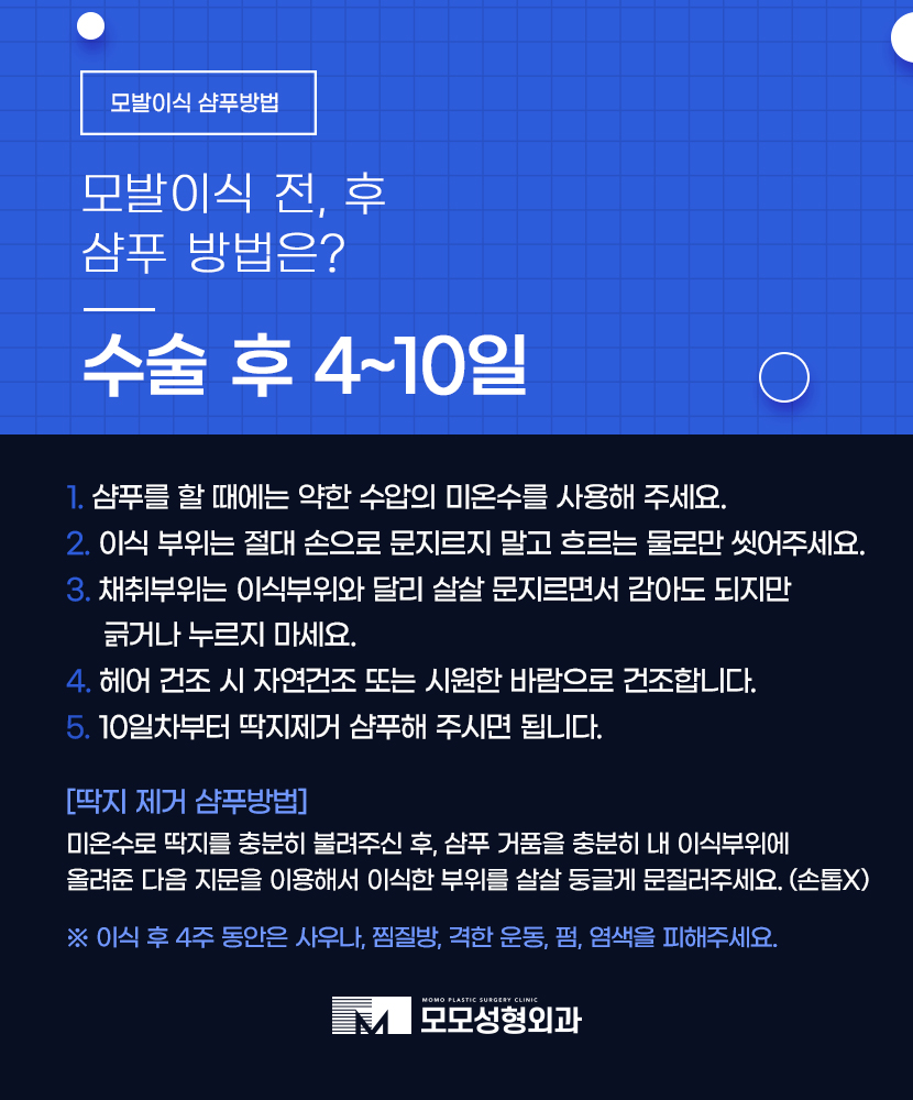 모발이식샴푸 방법 반드시 지켜주세요 관련 이미지 6