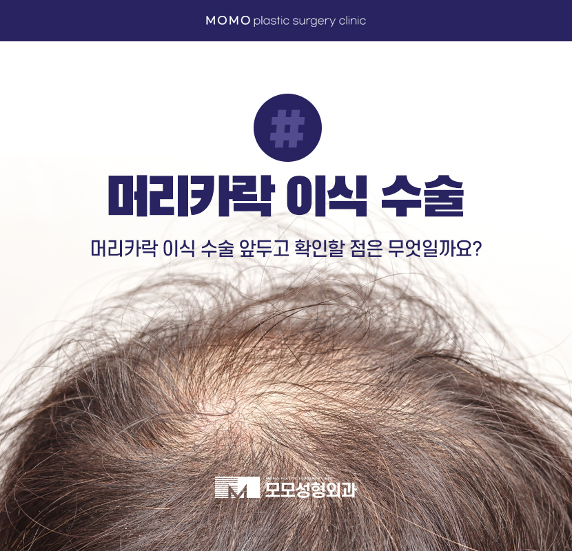 머리카락이식수술 앞두고 확인할 점 관련 이미지 1