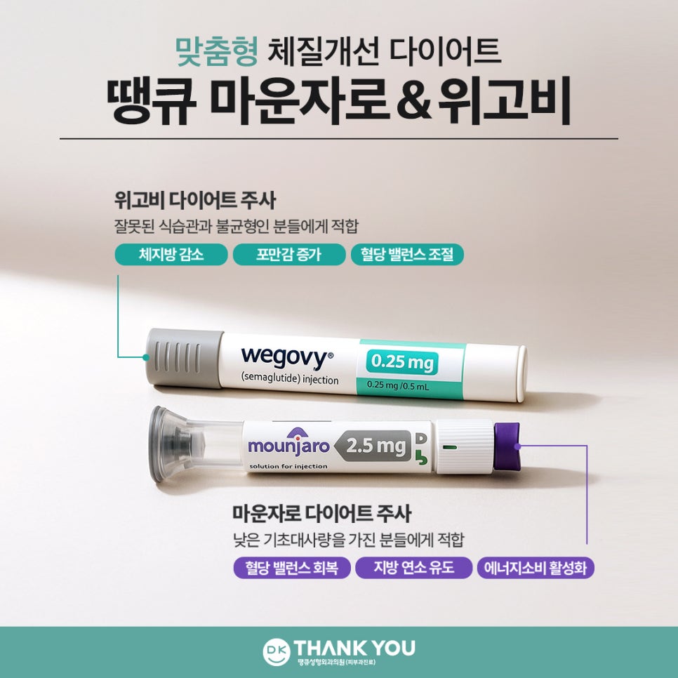 다이어트주사 효과로 건강한 감량 시작!(마운자로&위고비) 관련 이미지 3