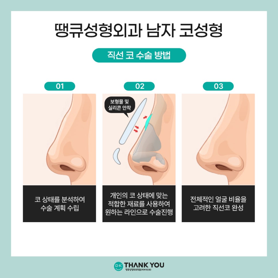 [남자코수술 전후] 코성형외과는 왜 땡큐일까?! 관련 이미지 10