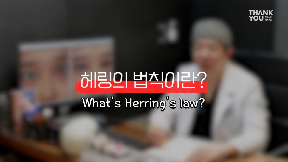 비대칭눈 교정(짝짝이 쌍꺼풀) 헤링의 법칙이란? 관련 이미지 2