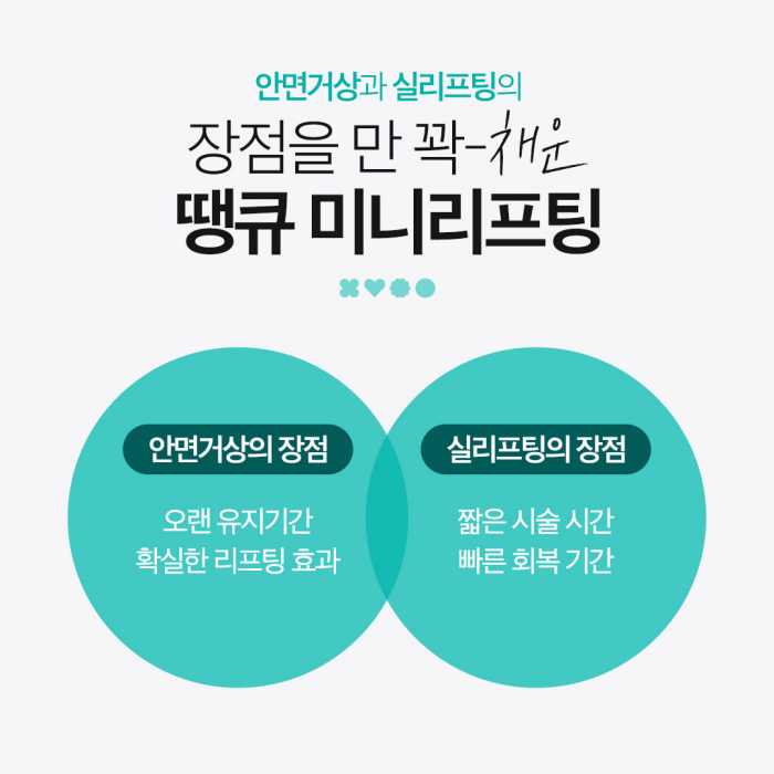 미니리프팅, 탄력과 주름을 동시에 개선하는 동안시술🤗 관련 이미지 3