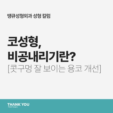 코성형, 비공내리기 수술이란? [콧구멍 잘 보이는 용코 개선] 관련 이미지 12