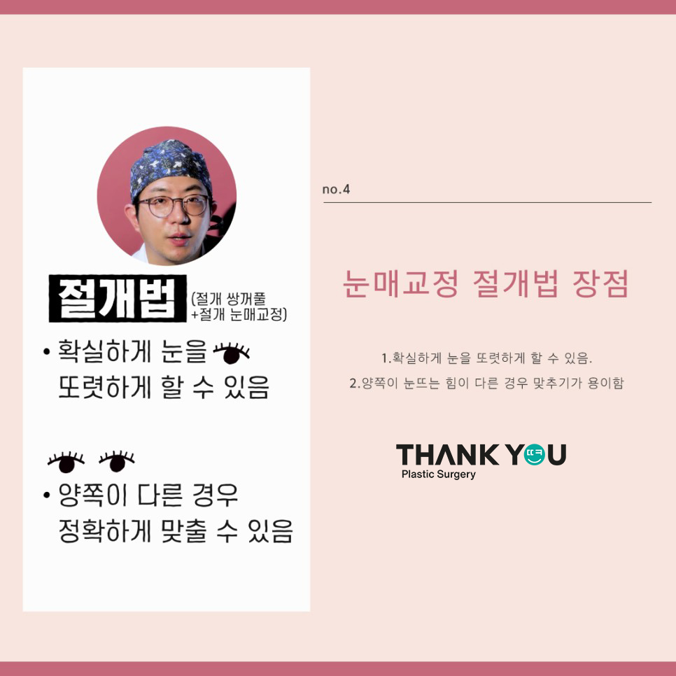 땡큐성형외과, 쌍수 눈매교정? 안검하수 유무 관련 이미지 5