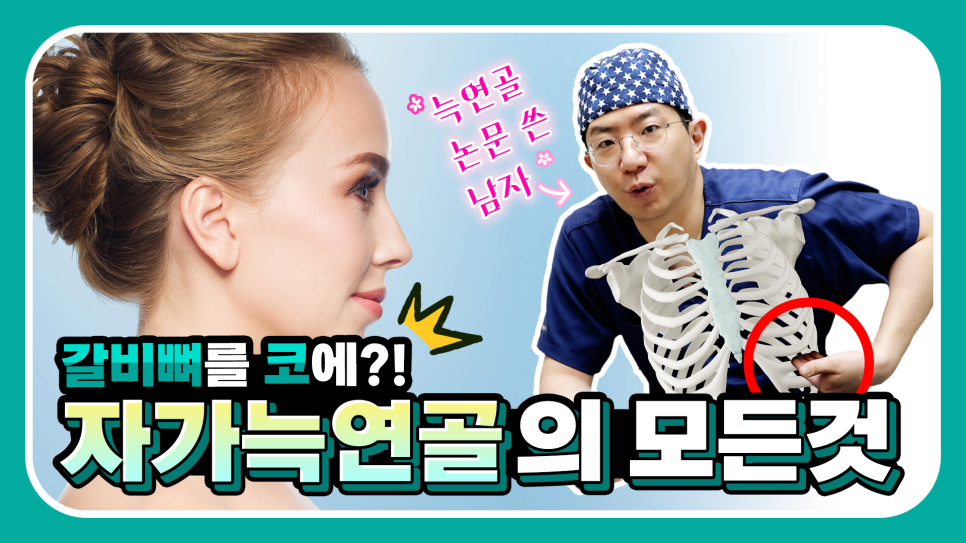 자가늑연골 코수술 장단점, 실리콘없이 무보형물 전후Check 관련 이미지 1