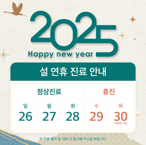 땡큐성형외과 설연휴 진료 안내 관련 이미지 3