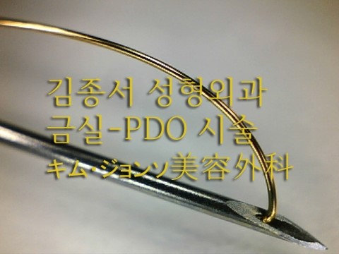 금실PDO매선 한국에서 세계최초 출시 / 김종서성형외과 금실-시술병원 선정 관련 이미지 1