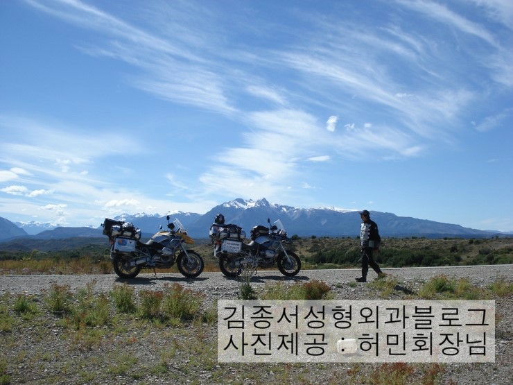 병원에서 드린 구급함과 병원스티커를 부착하고 남미로 떠나신 허민 사장님/ 선배 허민 바이크투어 / 김종서성형외과,GS1200,남미투어,바이크투어 관련 이미지 9