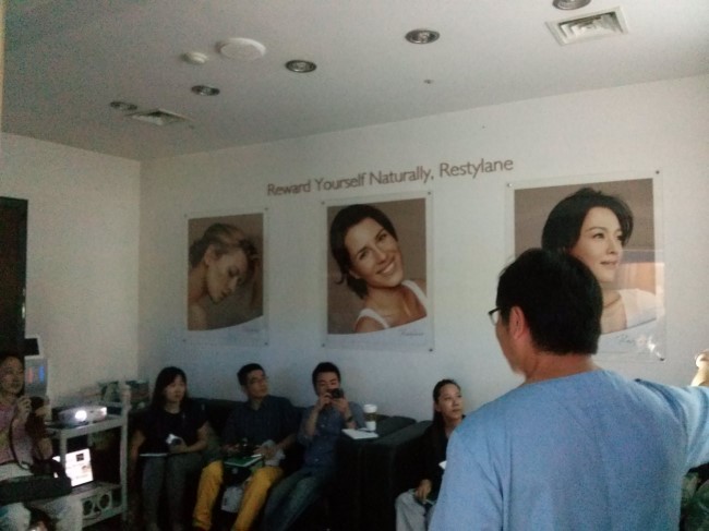 2013년 9월 7일 오후 3시 / 대만 의사들 김종서성형외과방문 /디스포트 강의/ 더마톡신 강의 관련 이미지 7