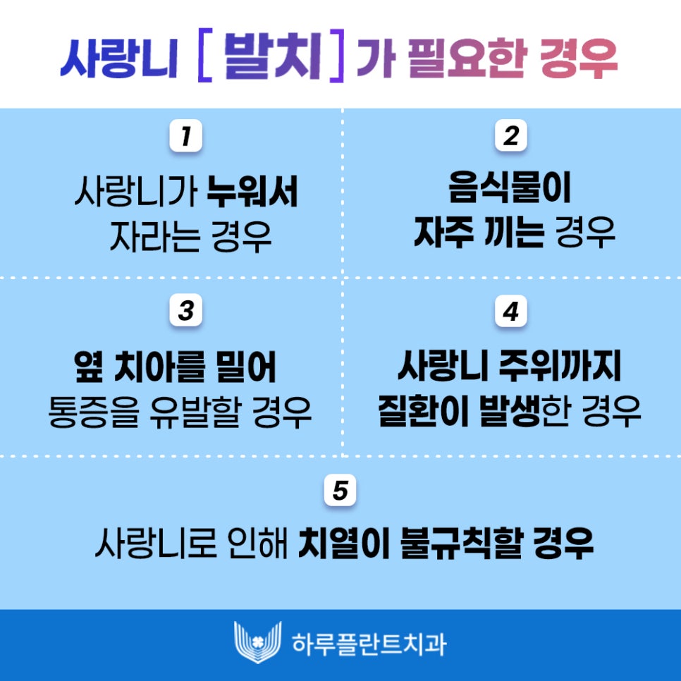 강남 하루플란트치과 사랑니발치, 사랑니 꼭 뽑아야할까요? 관련 이미지 9