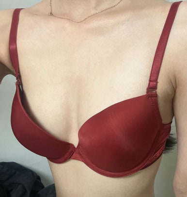 [Breast Surgery Review at a Gangnam Plastic Surgery Clinic] 70A Was So Small That My Uneven Breasts Stressed Me Out... I Got My Dream Boobs with Mentor Extra! Haha image 3