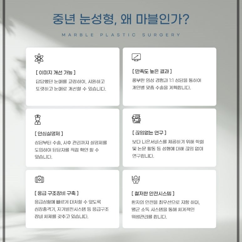 눈밑지방재배치수술비용 꼭 알아야 할 기준은?｜마블성형외과의원 관련 이미지 12