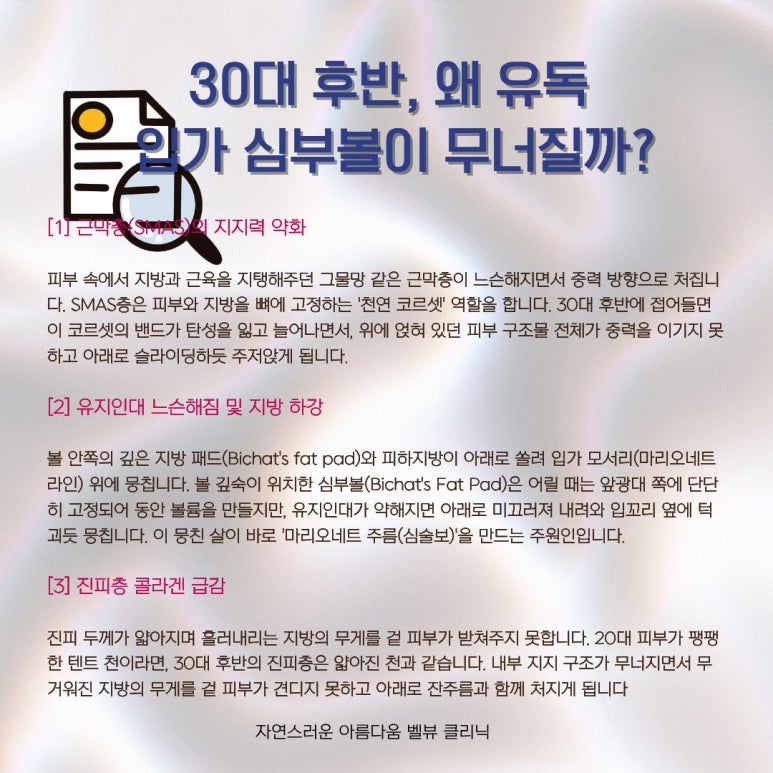 30대 후반부터 급격히 무너지는 입가 심부볼, 레이저로 복구 가능할까? 관련 이미지 4