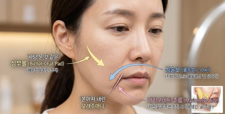 30대 후반부터 급격히 무너지는 입가 심부볼, 레이저로 복구 가능할까? 관련 이미지 2