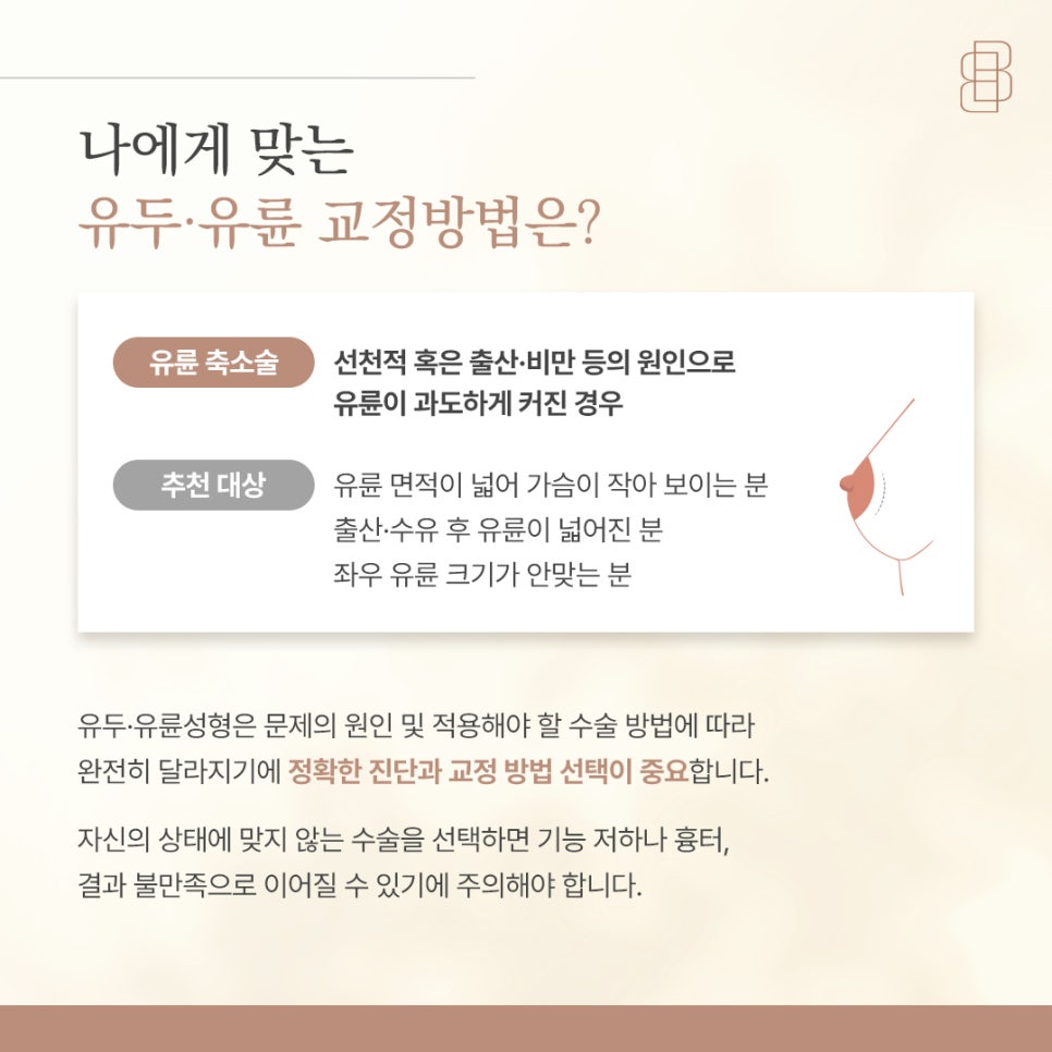 유륜 크기 커짐 빅파이같이 커졌다면 축소수술! 관련 이미지 6