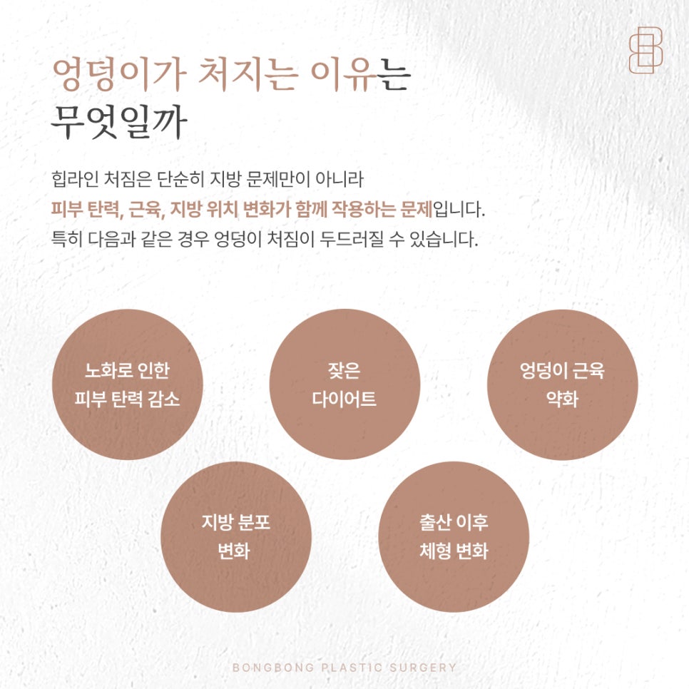 처진 엉덩이 올리기 자연스러운 힙업수술부터 정교한 재수술까지 관련 이미지 2