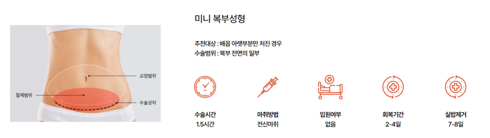 뱃살다이어트 쉽게 빼기 어렵다면 복부성형으로 해결 가능 관련 이미지 4