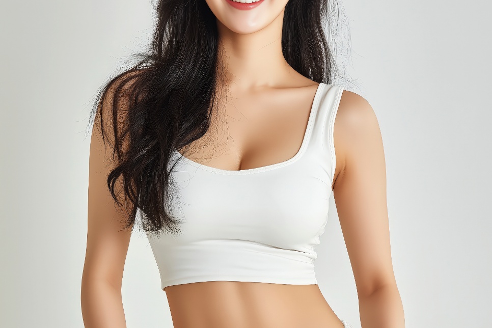 하이브리드 가슴성형, 가슴골과 윗가슴 라인까지 함께 디자인할 수 있을까요? 관련 이미지 1