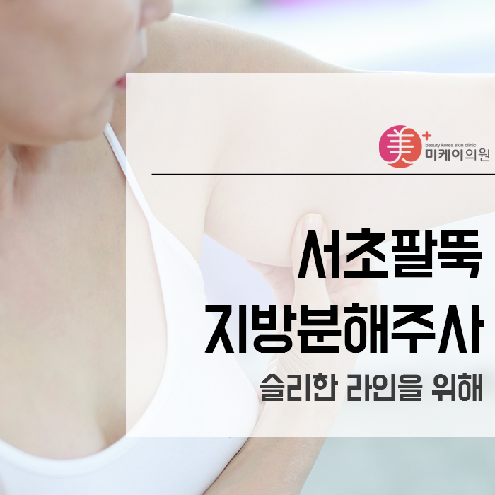 서초팔뚝지방분해주사 슬리한 라인을 위해 관련 이미지 1