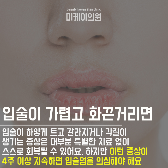 입술이 하얗게 변하는이유 제대로 알아야 관련 이미지 2