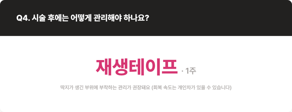 CO2 레이저, 점&middot;사마귀&middot;비립종&middot;쥐젖은 이렇게 관리해요 관련 이미지 7