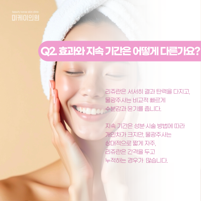 리쥬란 물광주사 차이, 헷갈린다면 한 번에 정리 관련 이미지 3