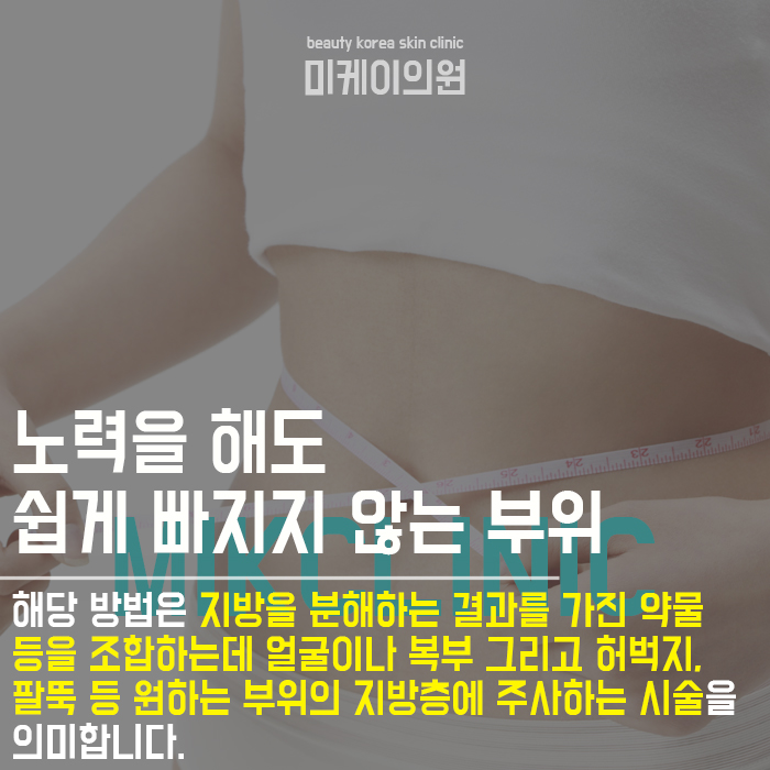 서초동 지방분해주사 노력해도 빠지지 않는 군살관리 관련 이미지 2
