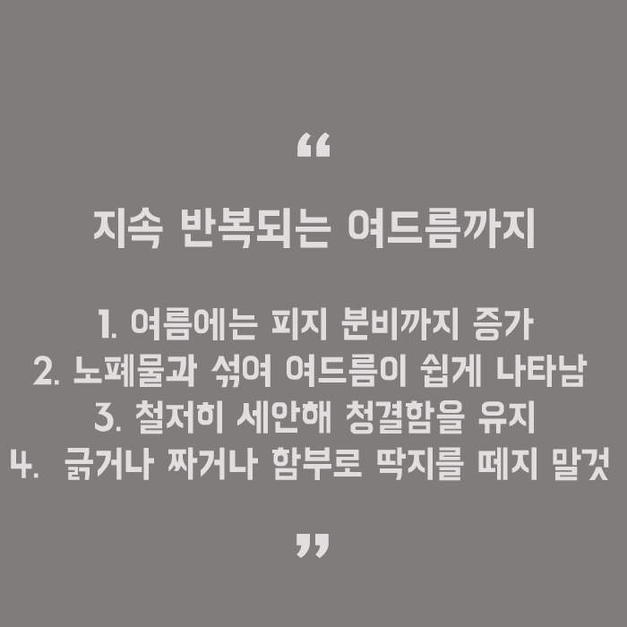 여름철피부관리팁 보다 섬세하게 관련 이미지 5